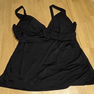 City Chic Black Swim Dress